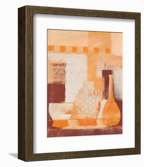 Terra Vases-Anna Flores-Framed Art Print