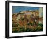 Terrace a Cagnes, 1905.-Pierre-Auguste Renoir-Framed Giclee Print