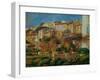Terrace a Cagnes, 1905.-Pierre-Auguste Renoir-Framed Giclee Print
