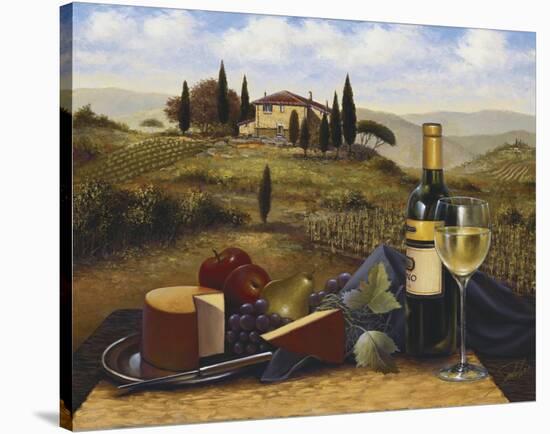 Terrace At Vitiano-Joe Sambataro-Stretched Canvas