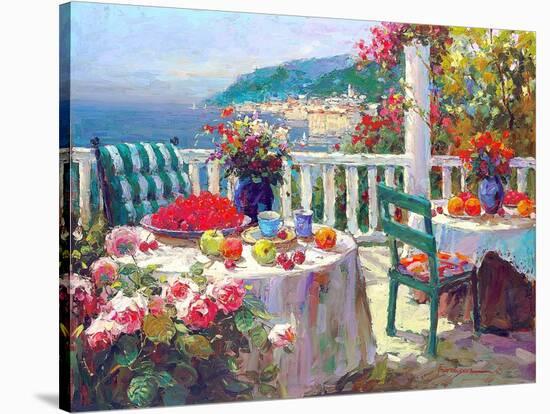 Terrace Brunch-Furtesen-Stretched Canvas