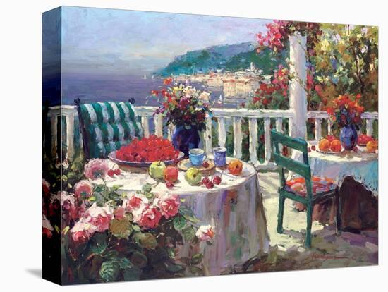 Terrace Brunch-Furtesen-Stretched Canvas