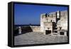 Terrace, Castle Dentice of Frasso-null-Framed Stretched Canvas