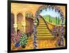 Terrace Garden-Bonnie B. Cook-Framed Giclee Print