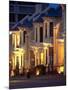 Terrace Houses, Stuart Street, Dunedin, New Zealand-David Wall-Mounted Photographic Print