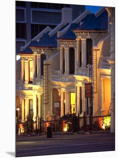 Terrace Houses, Stuart Street, Dunedin, New Zealand-David Wall-Mounted Photographic Print