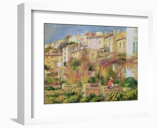 Terrace in Cagnes, 1905-Pierre-Auguste Renoir-Framed Giclee Print