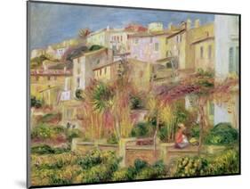 Terrace in Cagnes, 1905-Pierre-Auguste Renoir-Mounted Giclee Print