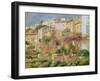 Terrace in Cagnes, 1905-Pierre-Auguste Renoir-Framed Giclee Print