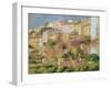 Terrace in Cagnes, 1905-Pierre-Auguste Renoir-Framed Giclee Print