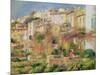 Terrace in Cagnes, 1905-Pierre-Auguste Renoir-Mounted Giclee Print