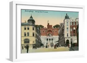 Terrace in Helsingborg, Sweden-null-Framed Art Print