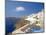 Terrace in Oia, Santorini, Cyclades, Greek Islands, Greece, Europe-Papadopoulos Sakis-Mounted Photographic Print