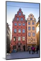 Terrace, Market Square, Stortorget, Stockholm-Frina-Mounted Photographic Print