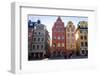 Terrace, Market Square, Stortorget, Stockholm-Frina-Framed Photographic Print