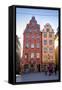 Terrace, Market Square, Stortorget, Stockholm-Frina-Framed Stretched Canvas