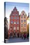 Terrace, Market Square, Stortorget, Stockholm-Frina-Stretched Canvas