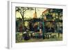 Terrace of a Cafe-Vincent van Gogh-Framed Art Print