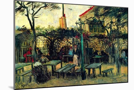 Terrace of a Cafe-Vincent van Gogh-Mounted Art Print