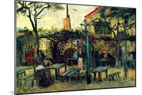 Terrace of a Cafe-Vincent van Gogh-Mounted Art Print