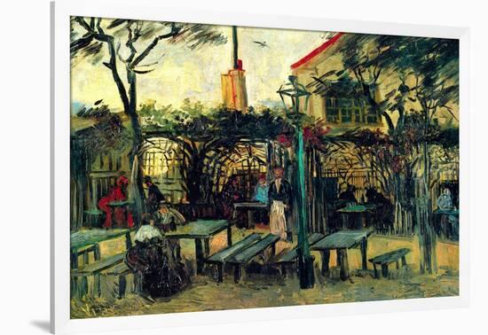 Terrace of a Cafe-Vincent van Gogh-Framed Art Print