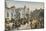 Terrace of the Cafe de Paris, Place Du Casino, Monte Carlo. Postcard Sent in 1913-French Photographer-Mounted Giclee Print