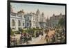 Terrace of the Cafe de Paris, Place Du Casino, Monte Carlo. Postcard Sent in 1913-French Photographer-Framed Giclee Print