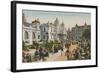 Terrace of the Cafe de Paris, Place Du Casino, Monte Carlo. Postcard Sent in 1913-French Photographer-Framed Giclee Print