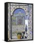 Terrace of the Palais d'Orient, Tunis, Tunisia, North Africa, Africa-Charles Bowman-Framed Stretched Canvas