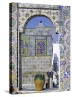 Terrace of the Palais d'Orient, Tunis, Tunisia, North Africa, Africa-Charles Bowman-Stretched Canvas