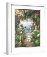 Terrace Retreat-James Reed-Framed Art Print