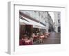 Terrace Seating at Restaurant in Place Saint-Pierre, Bordeaux, Gironde, France, Europe-Hazel Stuart-Framed Photographic Print