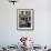 Terrace Tables Outside the Many Cafes and Restaurants on Rue De Lille in Old Quarter of Boulogne-Hazel Stuart-Framed Photographic Print displayed on a wall