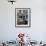 Terrace Tables Outside the Many Cafes and Restaurants on Rue De Lille in Old Quarter of Boulogne-Hazel Stuart-Framed Photographic Print displayed on a wall