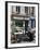 Terrace Tables Outside the Many Cafes and Restaurants on Rue De Lille in Old Quarter of Boulogne-Hazel Stuart-Framed Photographic Print