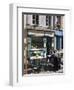 Terrace Tables Outside the Many Cafes and Restaurants on Rue De Lille in Old Quarter of Boulogne-Hazel Stuart-Framed Photographic Print