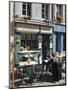 Terrace Tables Outside the Many Cafes and Restaurants on Rue De Lille in Old Quarter of Boulogne-Hazel Stuart-Mounted Photographic Print