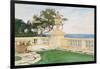 Terrace, Vizcaya, 1917-John Singer Sargent-Framed Giclee Print