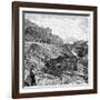 Terrace with Funeral Urns Near Amoy, C1890-null-Framed Giclee Print