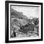 Terrace with Funeral Urns Near Amoy, C1890-null-Framed Giclee Print