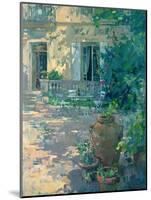 Terrace with Urns-Susan Ryder-Mounted Giclee Print