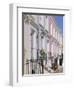 Terraced Houses and Wrought Iron Railings, Kensington, London, England, UK-Mark Mawson-Framed Photographic Print