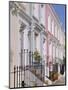 Terraced Houses and Wrought Iron Railings, Kensington, London, England, UK-Mark Mawson-Mounted Photographic Print