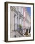 Terraced Houses and Wrought Iron Railings, Kensington, London, England, UK-Mark Mawson-Framed Photographic Print