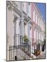 Terraced Houses and Wrought Iron Railings, Kensington, London, England, UK-Mark Mawson-Mounted Photographic Print