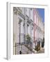 Terraced Houses and Wrought Iron Railings, Kensington, London, England, UK-Mark Mawson-Framed Photographic Print