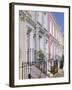 Terraced Houses and Wrought Iron Railings, Kensington, London, England, UK-Mark Mawson-Framed Photographic Print