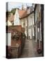 Terraced Houses in Chapel Street, Robin Hood's Bay, England-Pearl Bucknall-Stretched Canvas