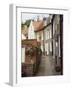 Terraced Houses in Chapel Street, Robin Hood's Bay, England-Pearl Bucknall-Framed Photographic Print