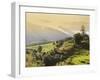 Terraced Rice Fields, Punakha, Bhutan, Himalayas, Asia-Angelo Cavalli-Framed Photographic Print